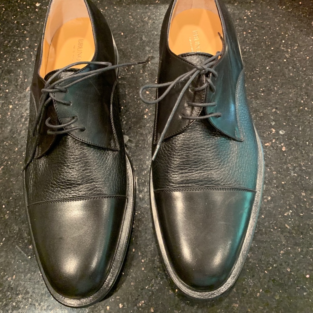Bruno Magli Tie Up Dress Shoes